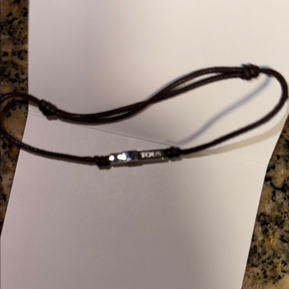 Tous men bracelet leather and stainless steel - Picture 2 of 4